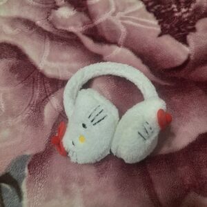 Hello Kitty Plush Toy with Red Bow